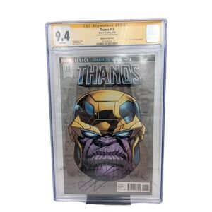 Thanos #13 (2018) McKone Variant CGC 9.4 SS Donny Cates Signed 1st Cosmic‎ Ghost